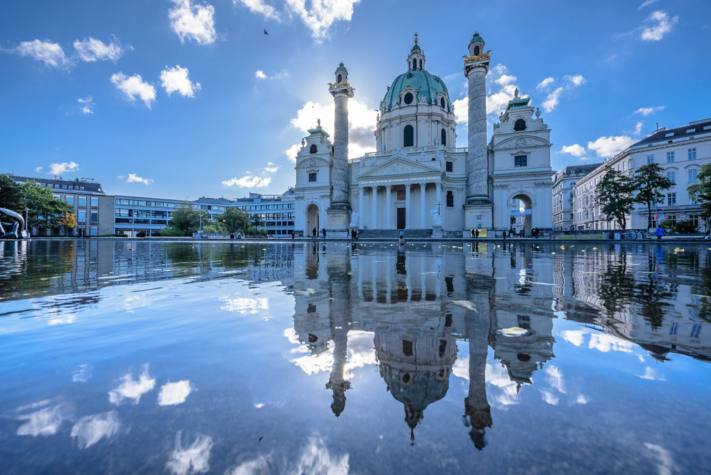 Karlskirche (St. Charles's Church), Vienna, Austria