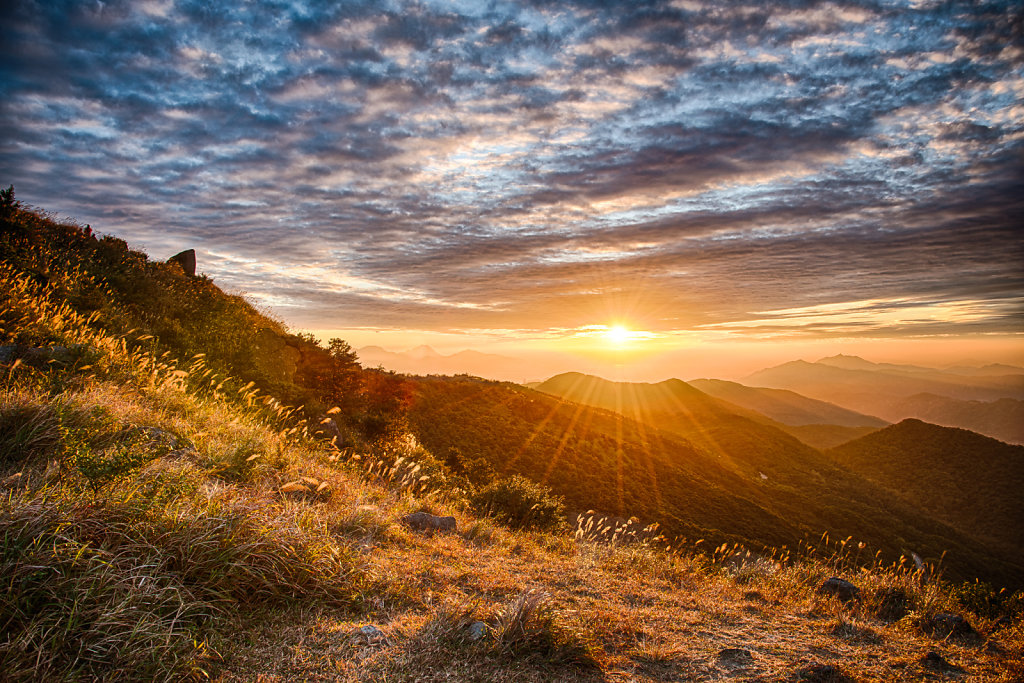 Tai Mo Shan Sunset